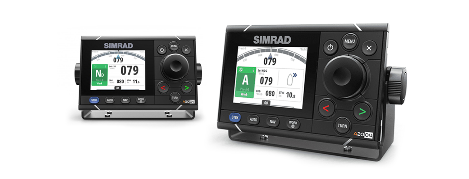 SIMRAD A2004 AUTOPILOT CONTROL - displays
